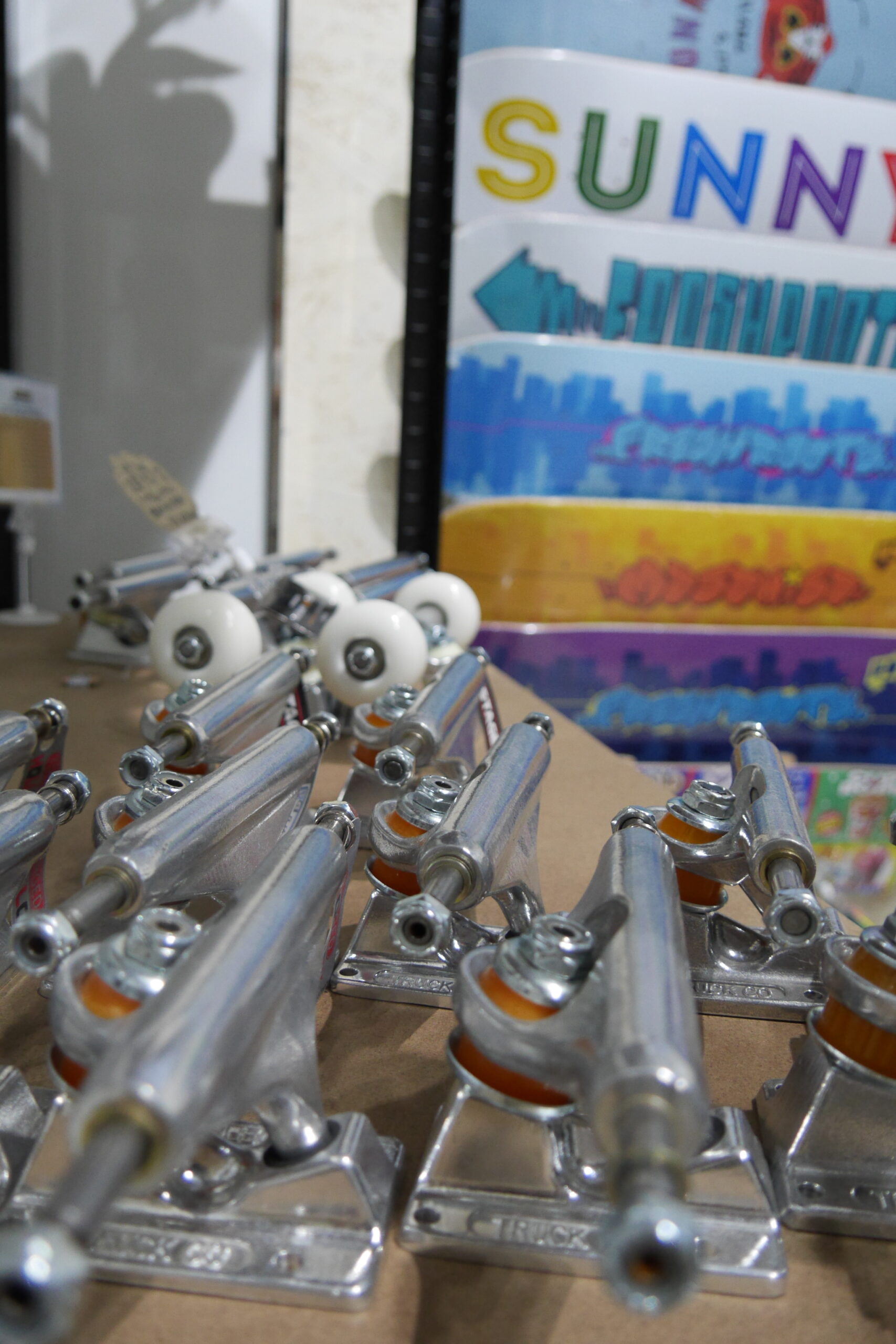 groots skateboard communityのパーク内観
